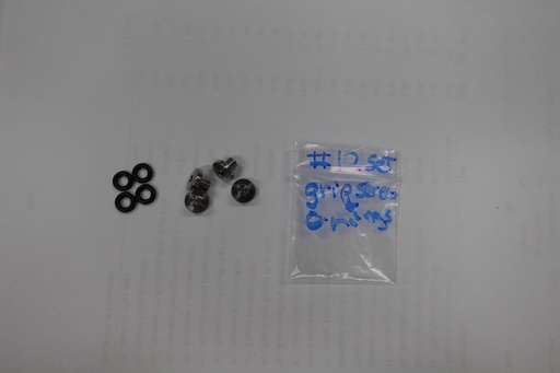 [GN-AM-012-KIT] Grip Screws with O-Rings (Part #12) Sold in sets of 4