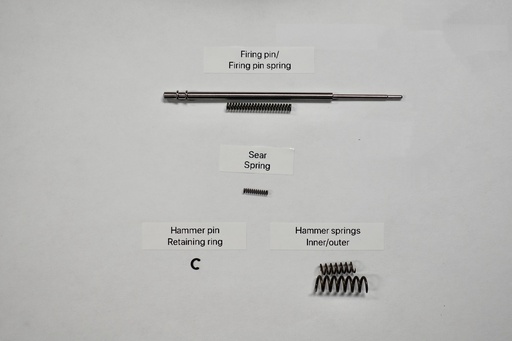 [GN-AM-019-KIT] Titanium Firing Pin & Spring Set (Part #019 & 20) 